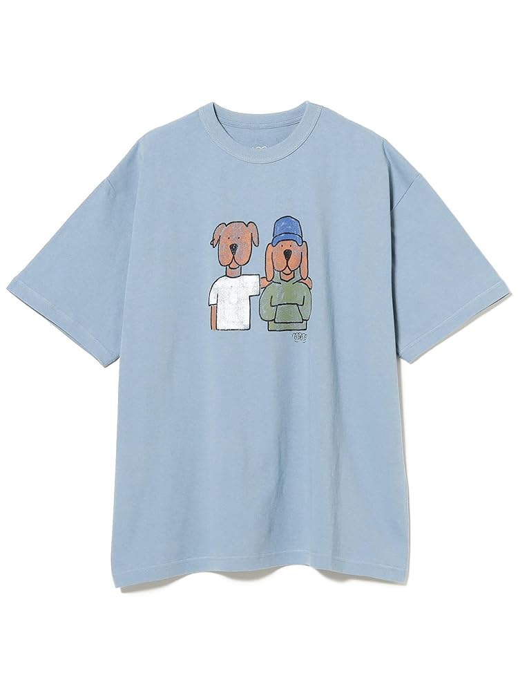 DOMMUNE メッセージプリント Tシャツ 2色セット ちいかわ モモンガ＆古本屋2 キッズTシャツ – Talking Heads ODM